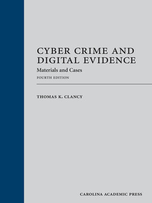 cover image of Cyber Crime and Digital Evidence